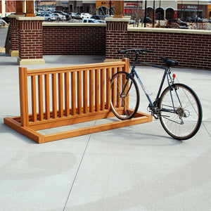 Frog Furnishings Resinwood Bike Rack