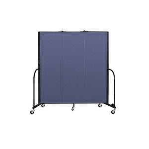 Screenflex FREEStanding Fabric Portable Room Divider Partitions, 6 Ft. High
