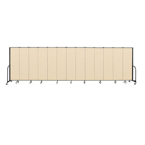 Screenflex FREEstanding Vinyl Portable Partition - 6' 8"H x 24' 1"L - 13 Panels