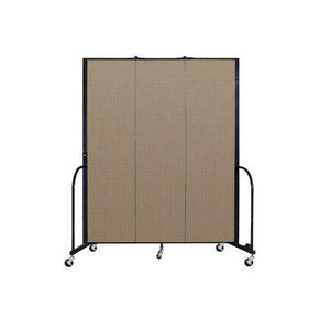Screenflex FREEStanding Fabric Portable Room Divider Partitions, 7' 4" High