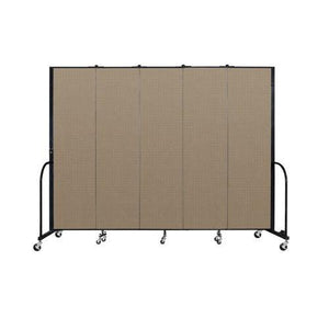 Screenflex FREEStanding Fabric Portable Room Divider Partitions, 7' 4" High