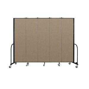 Screenflex FREEStanding Fabric Portable Room Divider Partitions, 7' 4" High