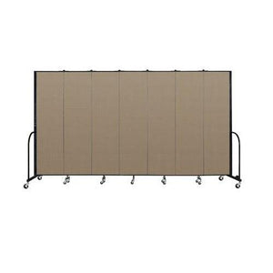 Screenflex FREEStanding Fabric Portable Room Divider Partitions, 7' 4" High