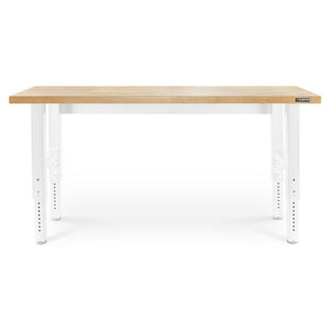 Adjustable Height Hardwood Workbench, 72" W, FREE SHIPPING
