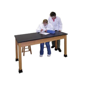 Science Table, 24" x 60" Black Epoxy Resin Top