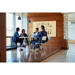 Harmony Glassboard, Magnetic, Radius Corners, 2' H x 3' W