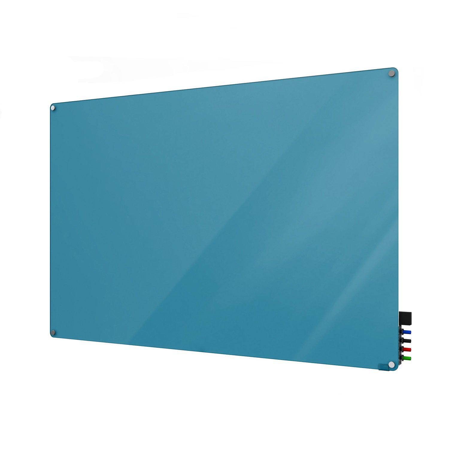 Harmony Glassboard, Magnetic, Radius Corners, 2' H x 3' W