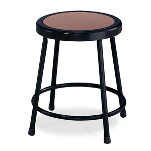 Heavy Duty Steel Stool-Stools-18"-Black-