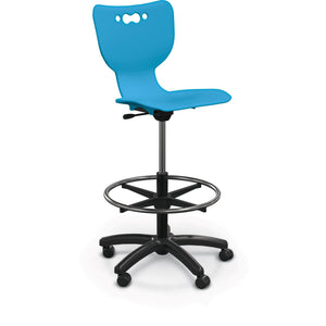 Hierarchy 5-Star Stool-Stools-Blue-