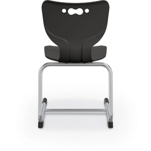 Hierarchy Cantilever School Chair, Chrome Frame, 5 Pack-Chairs-