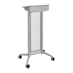 Impromptu® Lectern, Metallic Grey