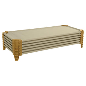 Incredible  Cot Set of (6) Unassembled- Tan