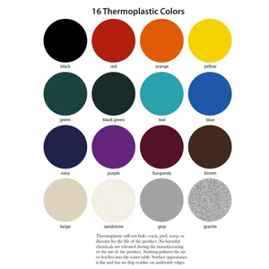 10’ Standard Perforated Metal Bench Without Back, Portable