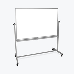 60"W x 40"H Mobile Double-Sided Magnetic Whiteboard