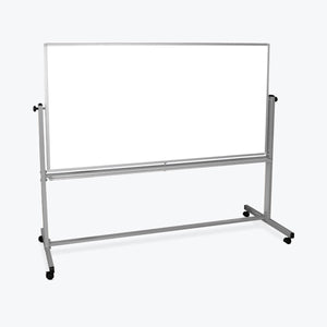 72"W x 40"H Mobile Double-Sided Magnetic Whiteboard
