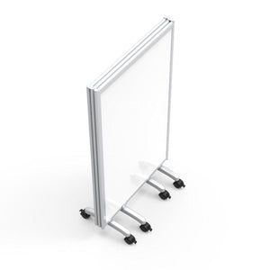 3-Panel Mobile Magnetic Whiteboard Room Divider