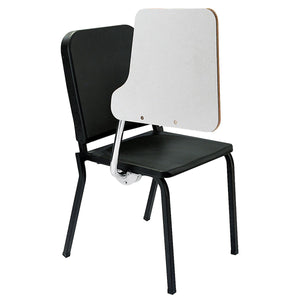 Melody Music Stack Chair With Black Chair and White Tablet Arm-Chairs-Left-