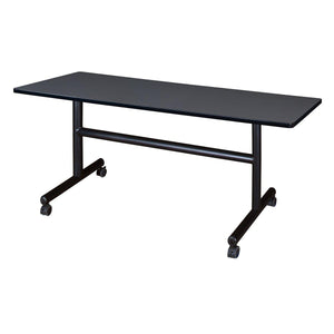 Kobe Flip Top Nesting Mobile Training Table, 60" x 30" Rectangle