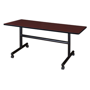 Kobe Flip Top Nesting Mobile Training Table, 60" x 30" Rectangle