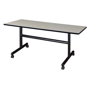Kobe Flip Top Nesting Mobile Training Table, 60" x 30" Rectangle