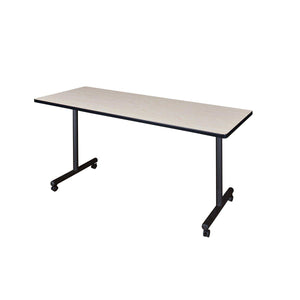 Kobe Mobile Training Table, 66" x 24" Rectangle