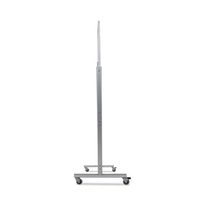 48" W x 36" H Double-Sided Mobile Magnetic Glass Whiteboard