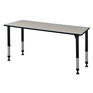 Kee 72" x 30" Rectangular Height Adjustable Classroom Activity Table