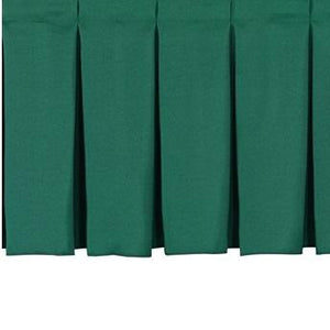 NPS® Stage Skirting, Box Pleat-Stages & Risers-8"-36"-Green