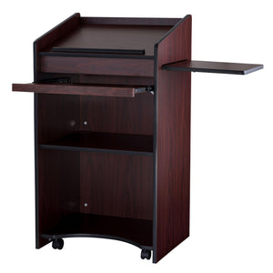 Oklahoma Sound® Aristocrat Non-Sound Lectern-Lecterns & Podiums-Mahogany-