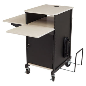 Oklahoma Sound® Jumbo Plus Presentation Cart-Audio-Visual/Presentation-