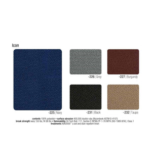 Sculptured Ergonomic Manager's Chair with Adjustable Arms