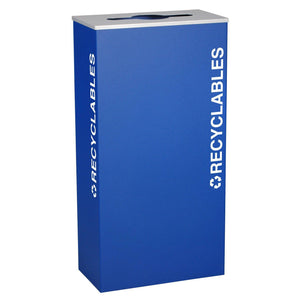 Kaleidoscope Collection 17 Gallon Indoor Recycling Receptacle