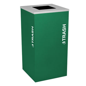 Kaleidoscope Collection 24 Gallon Square Indoor Recycling Receptacle