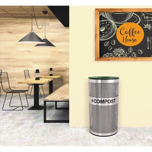 Venue Collection Indoor Compost Receptacle, 33-Gallon Capacity