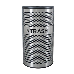 Venue Collection Indoor Waste Receptacle, 33-Gallon Capacity