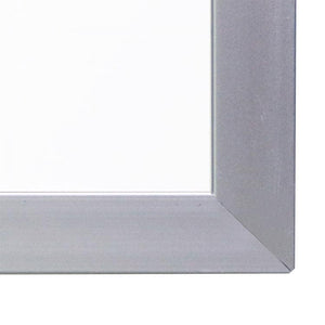 Proma 5' High Magnetic Porcelain Projection Whiteboard/Markerboard with Maprail, 5' H x 12' W