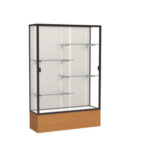 Reliant Series Floor Display Case, 48"W x 72"H x 16"D