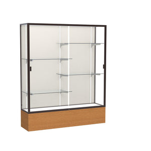 Reliant Series Floor Display Case, 60"W x 72"H x 16"D
