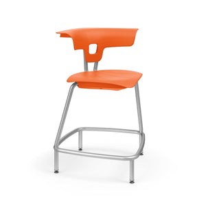 Ruckus 24"H Stool-Stools-Nemo (PNE)-Starlight Silver Metallic (SX)-No