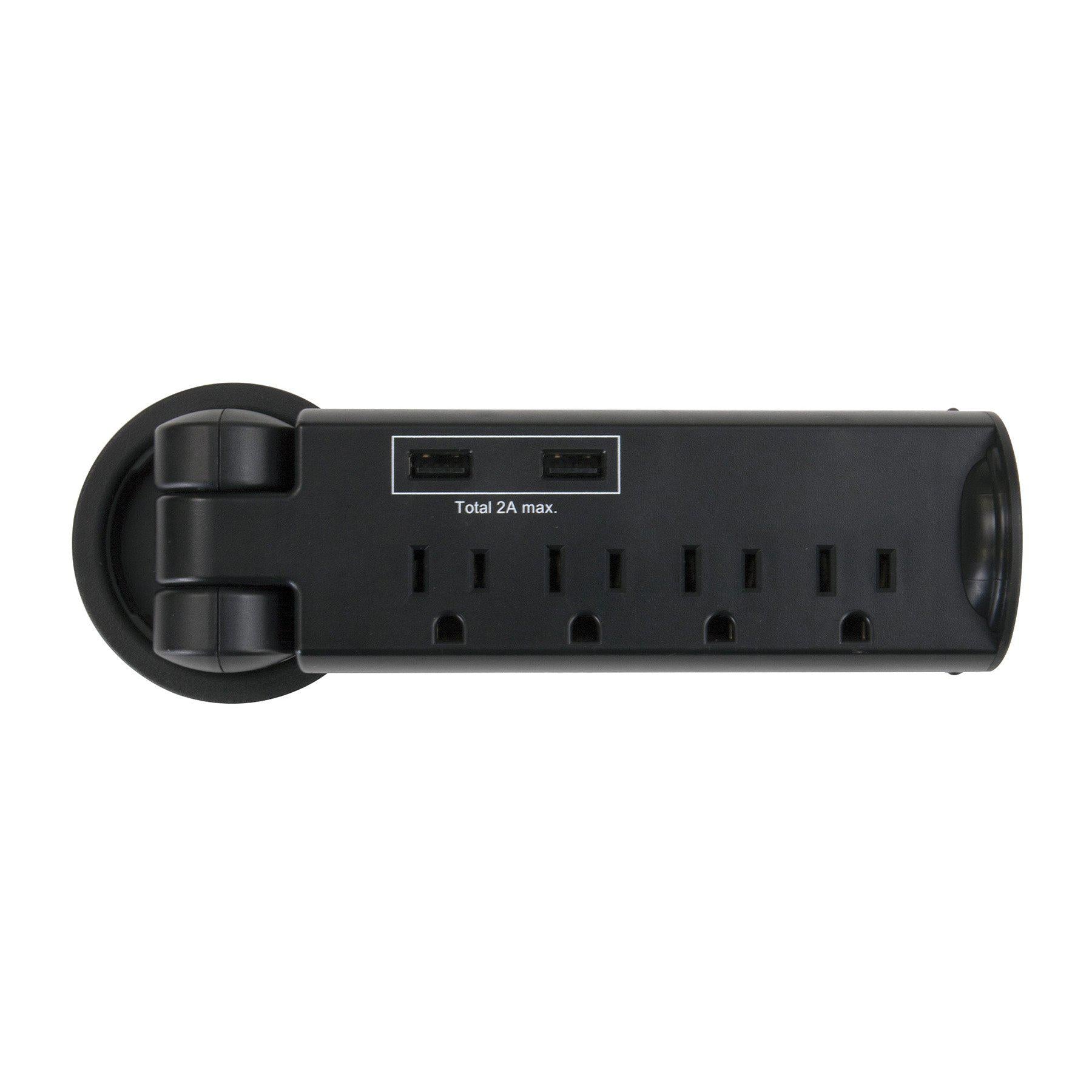 Safco Pull-up Power Module with USB
