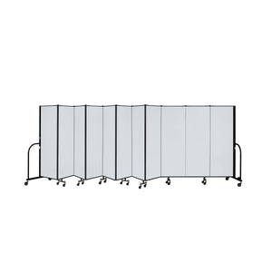 Screenflex Dry Erase/Tackable Dividers, 6 Ft. High-Partitions & Display Panels-11 Panels (20' 5" L)-