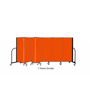 Screenflex Free Standing Room Divider, 5 Ft. High-Partitions & Display Panels-