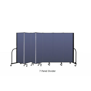 Screenflex Free Standing Room Divider, 6 Ft. High-Partitions & Display Panels-