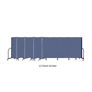 Screenflex Free Standing Room Divider, 6 Ft. High-Partitions & Display Panels-