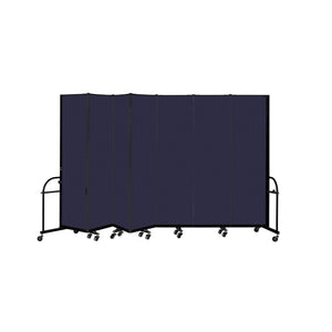 Screenflex Heavy Duty Room Divider, 7' 4" High-Partitions & Display Panels-