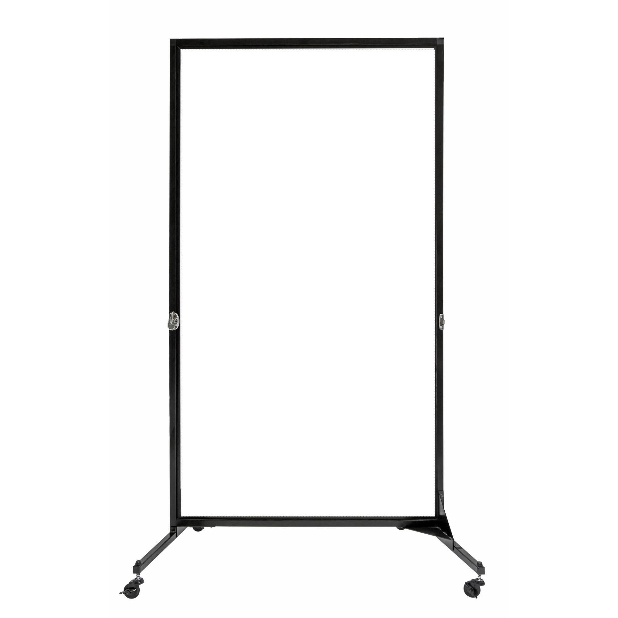 Screenflex White Board Room Divider, 6' 2" High-Partitions & Display Panels-1 Panel (3' 4" L)-