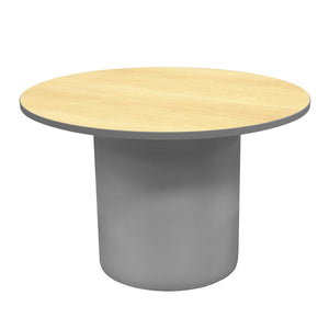 Sonik™ Soft Seating 48" Round Table-Soft Seating-29"-Fusion Maple/Gray-Frost
