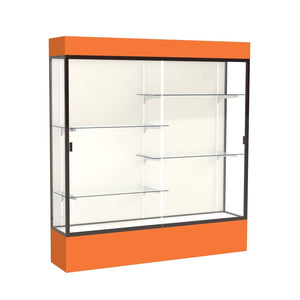 Spirit Series Lighted Floor Display Case, 72"W x 80"H x 16"D