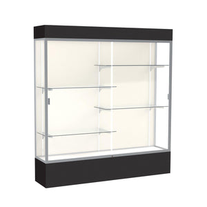 Spirit Series Lighted Floor Display Case, 72"W x 80"H x 16"D