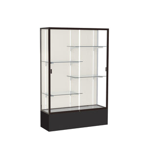 Spirit Series Floor Display Case, 48"W x 72"H x 16"D